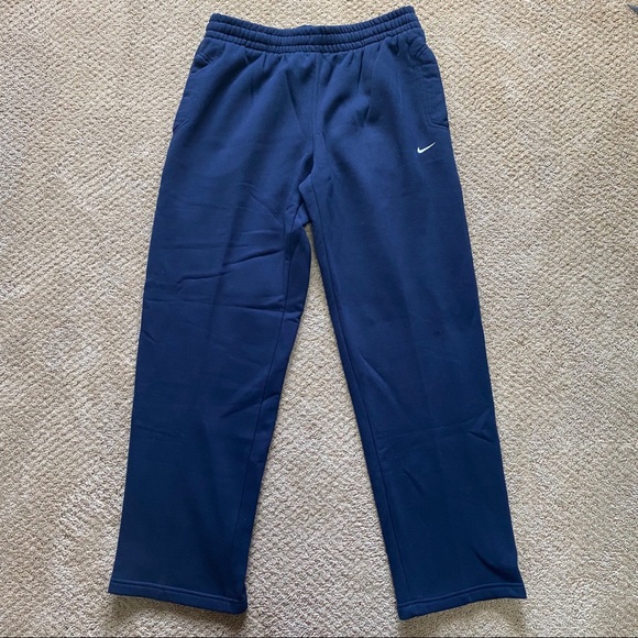 Nike Other - NWT Men’s Nike Fleece Sweatpants Navy Blue